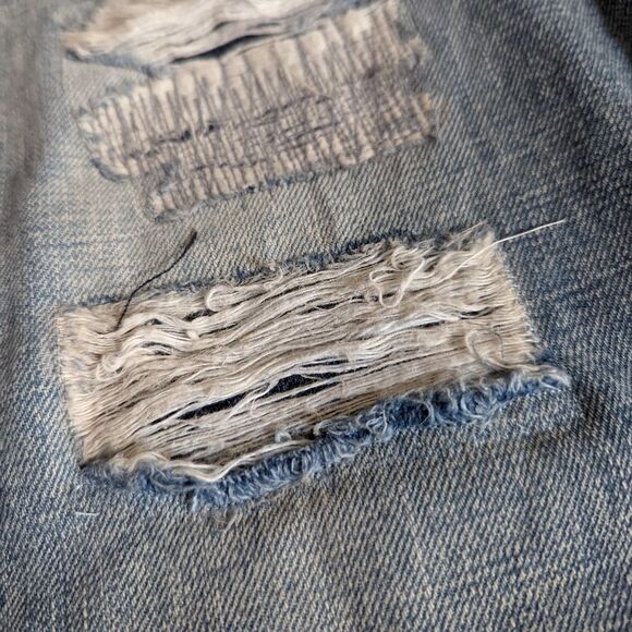 Point Sur Shoreditch Made in USA Distressed and Patched Selvedge Denim - Picture 7 of 14